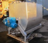 Genoden/ Niro Crevis Free 2000 Lts Paddle Mixer, for mixing liquids or very light slurries. 4 kw