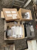 Domino Macrojet Code Printer, with equipment on pallet; lot located Holme upon Spalding Moor,