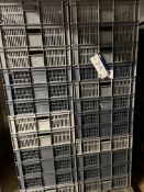 Approx. 60 Grey Trays, approx. 40cm x 60cm x 16cm deep, lift out charge £20, lot located in Bury
