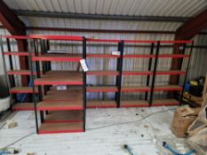 Eight Bays x Five Tier Boltless Metal ShelvingPlease read the following important notes:- ***