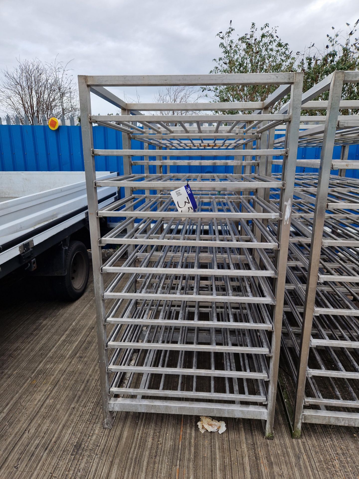 Four Stainless Steel Multi-Tier RacksPlease read the following important notes:- ***Overseas
