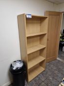 Three Light Oak Veneer Shelving UnitsPlease read the following important notes:- ***Overseas