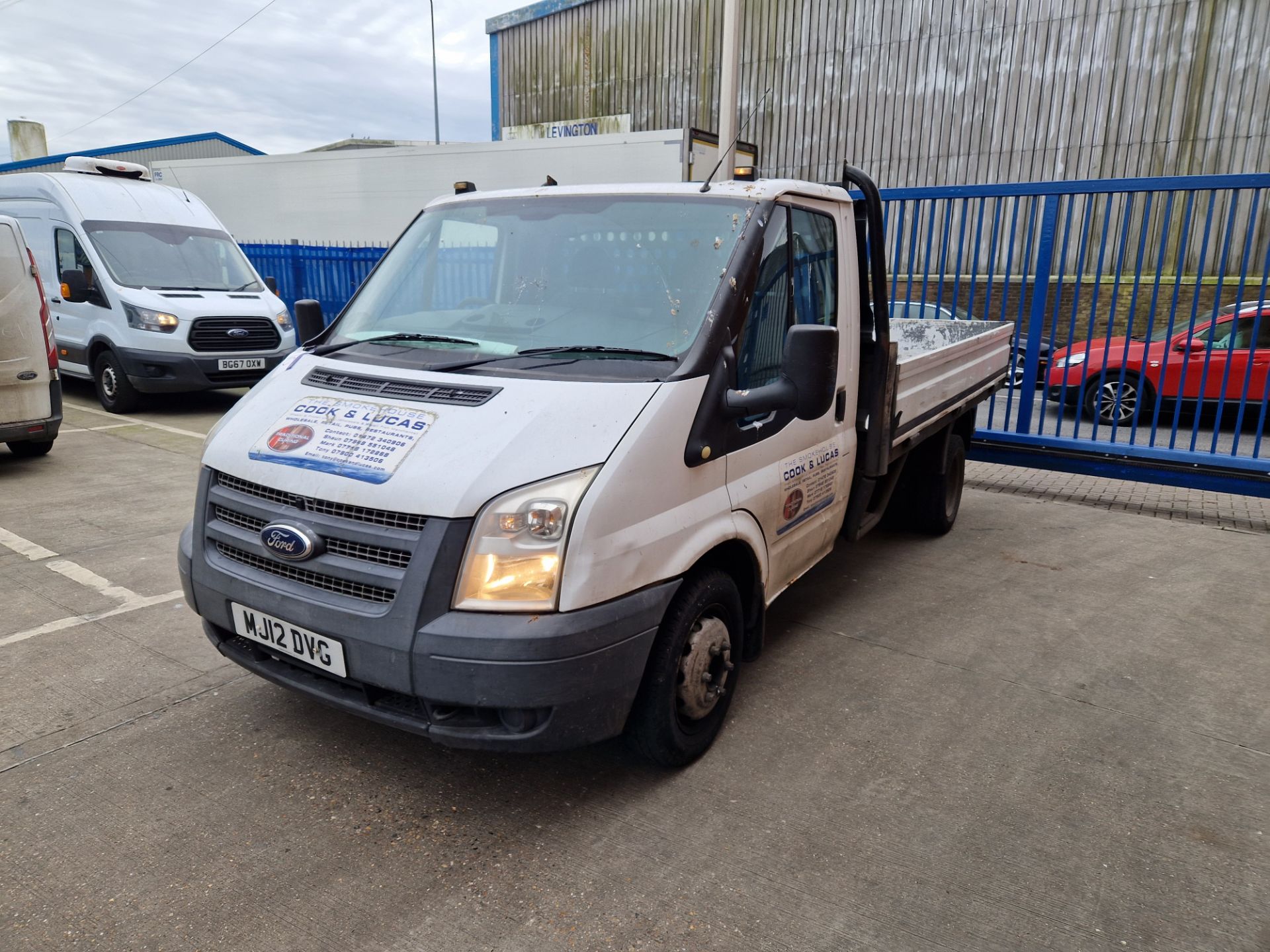 Ford Transit 100 350T Dropside Lorry, registration no. MJ12 DVG, date first registered 30/04/2012, - Image 2 of 8