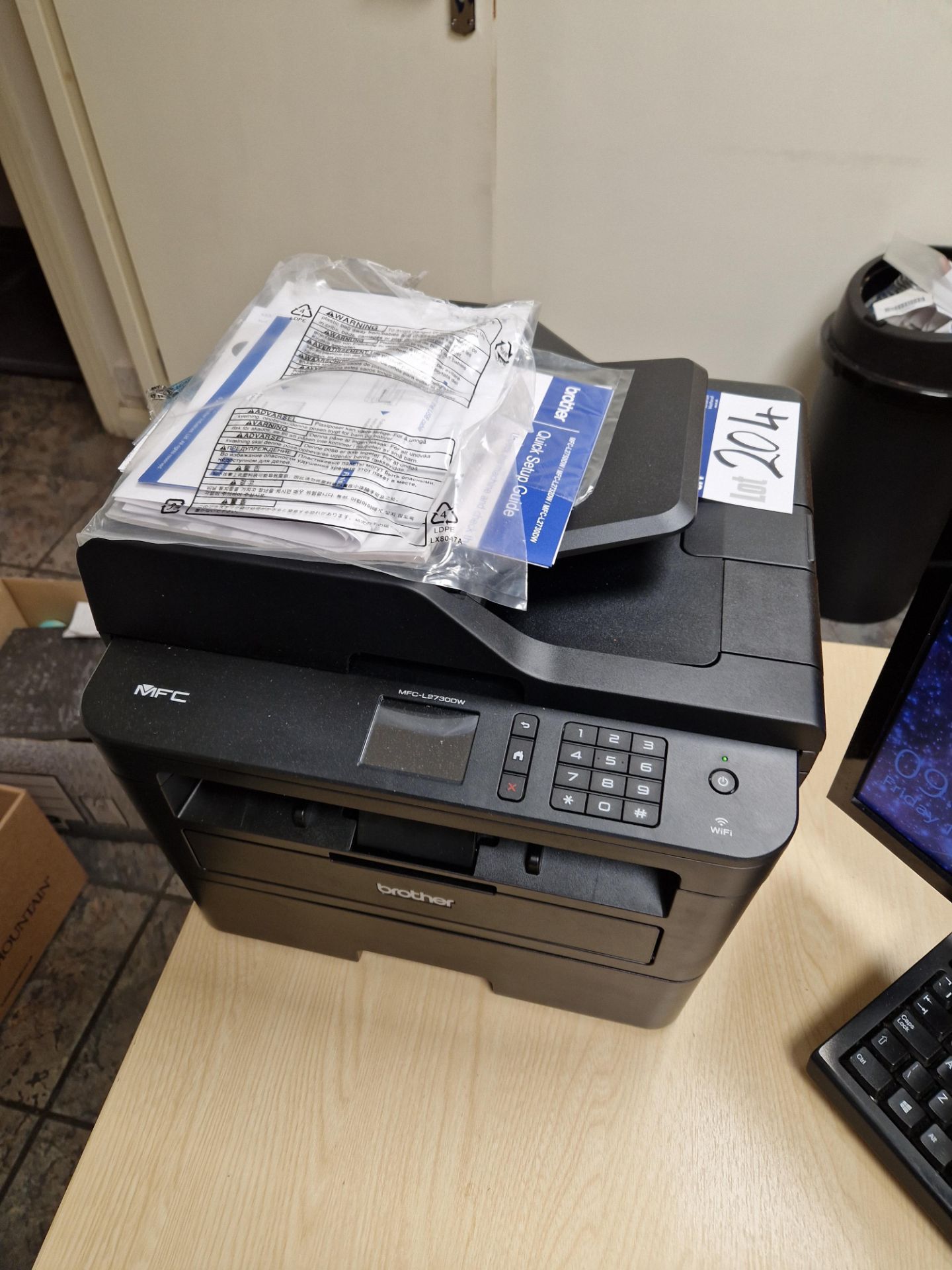 Brother MFC-L2730DW All-in-One Printer/ Copier/ ScannerPlease read the following important