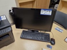 Lenovo V530-15ICB PC, with Intel core i5 8th gen. process, flat screen monitor, keyboard and