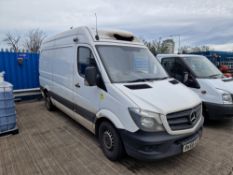 Mercedes Benz Sprinter 314CDi LWB Refrigerated Van, registration no. RK68 GZJ, date first registered