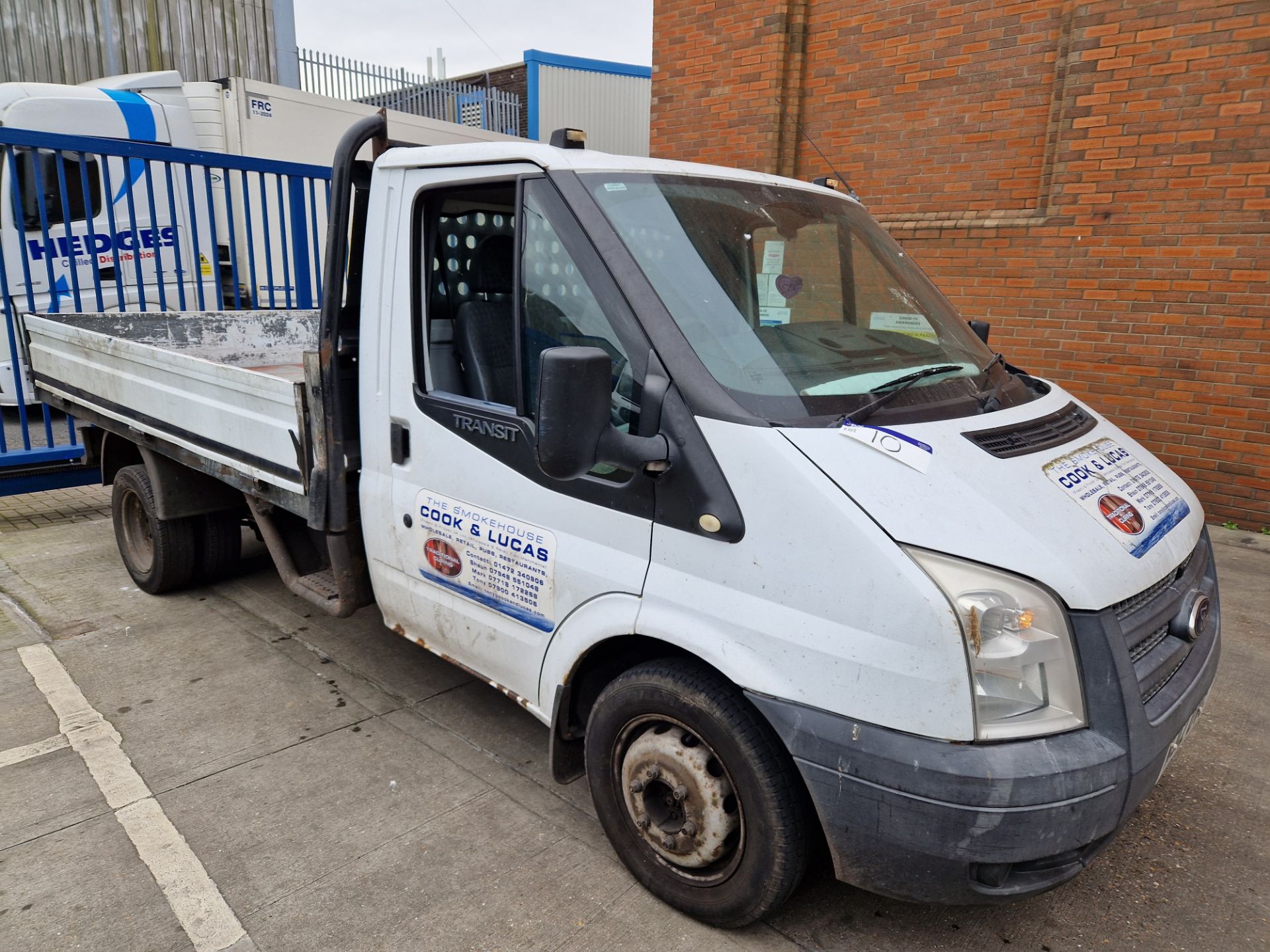 Ford Transit 100 350T Dropside Lorry, registration no. MJ12 DVG, date first registered 30/04/2012,