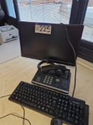 Zoostorm PC, with AMD A4 Elite processor, flat screen monitor, keyboard and mouse (Hard Drive