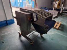 Varlet V1558 Stainless Steel Fish Skinner, serial no. 177, year of manufacture 2003, 415VPlease read