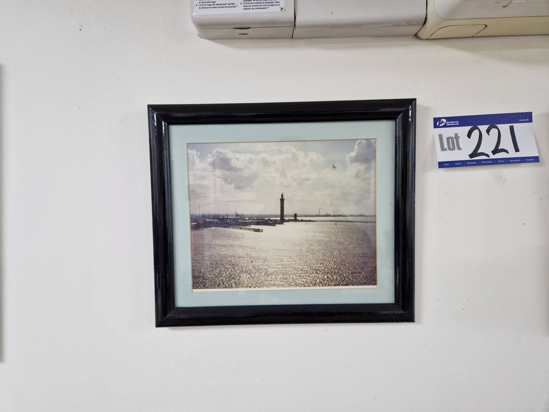 Five Various Framed Photographs of Grimsby Docks and ShipsPlease read the following important - Image 4 of 7