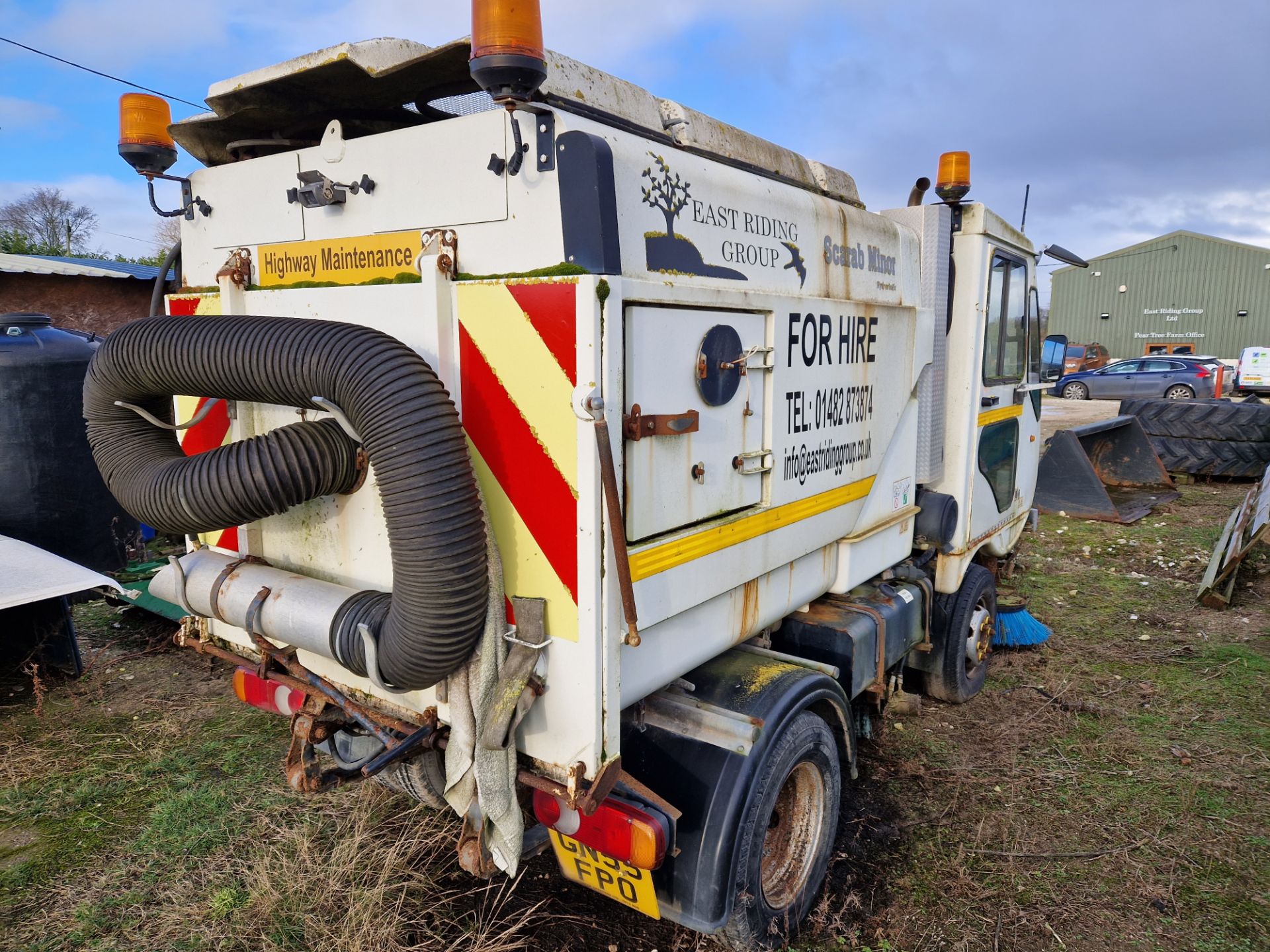 Scarab Minor Hydrostatic Road Sweeper, Registration no. GN55 FPO, YoM 2005 (Known to Require - Image 3 of 7