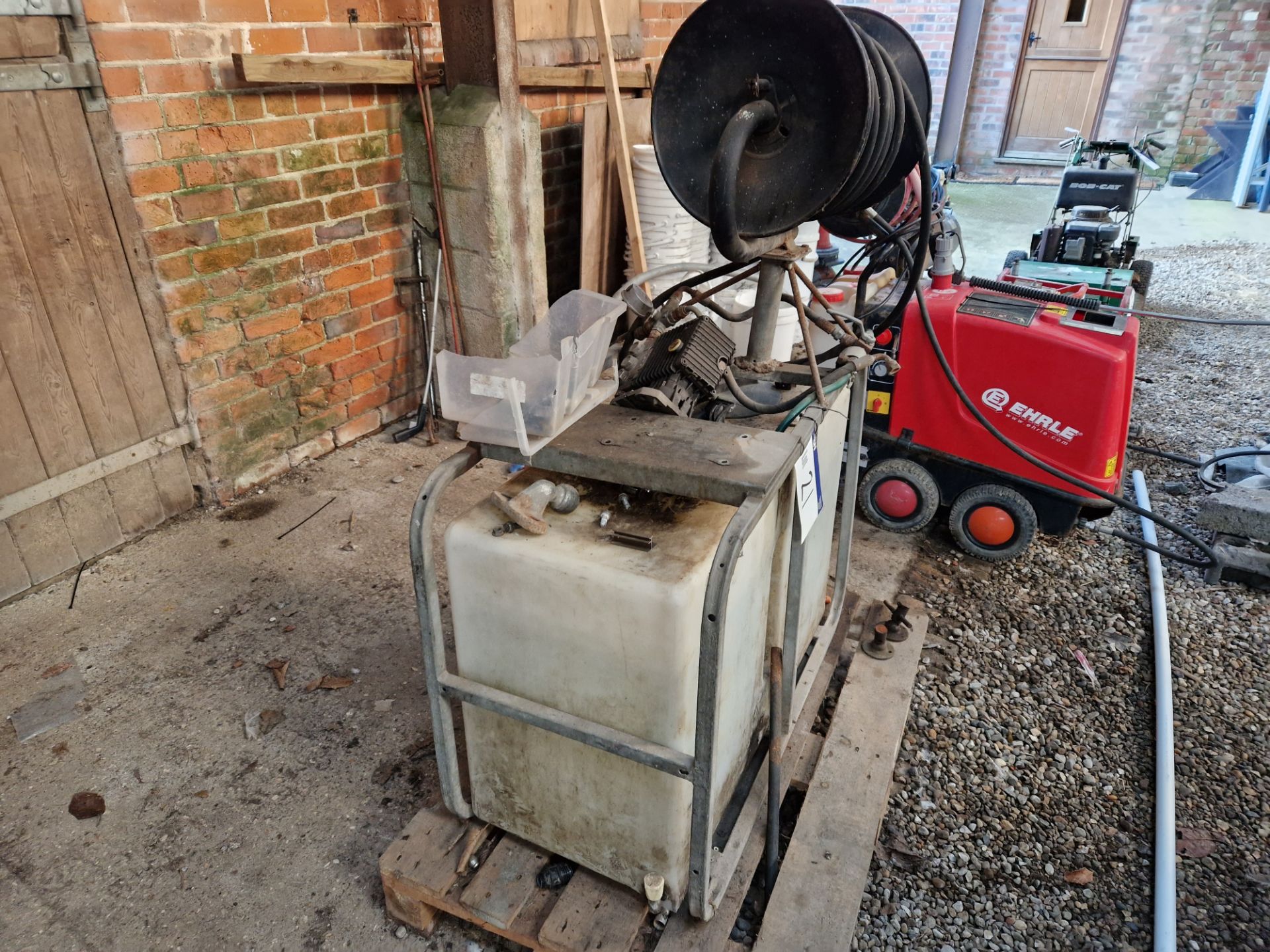 Custom Made Petrol Driven Pressure Washer with Tank (Known to require attention)Please read the - Image 3 of 3
