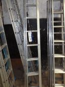 Macallister PROMCLT3 Aluminium Triple Extension Ladder, 5.4mPlease read the following important