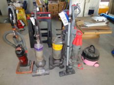 Five Various Vacuum Cleaners, as loted (Condition Unknown)Please read the following important