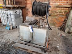 Custom Made Petrol Driven Pressure Washer with Tank (Known to require attention)Please read the