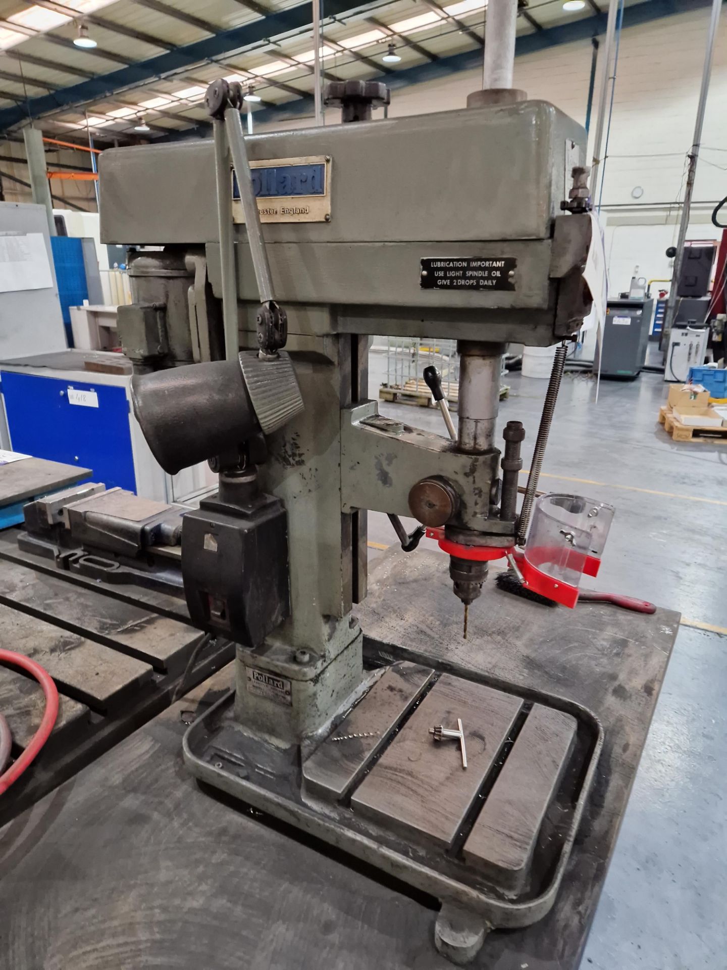 POLLARD 120F/1 Bench Drill, Serial No. 30645APlease read the following important notes:- - Bild 2 aus 4