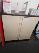 Silverline Metal Low Double Door CupboardPlease read the following important notes:-Collections will