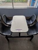 Three x Four Seater Canteen TablesPlease read the following important notes:-Collections will not