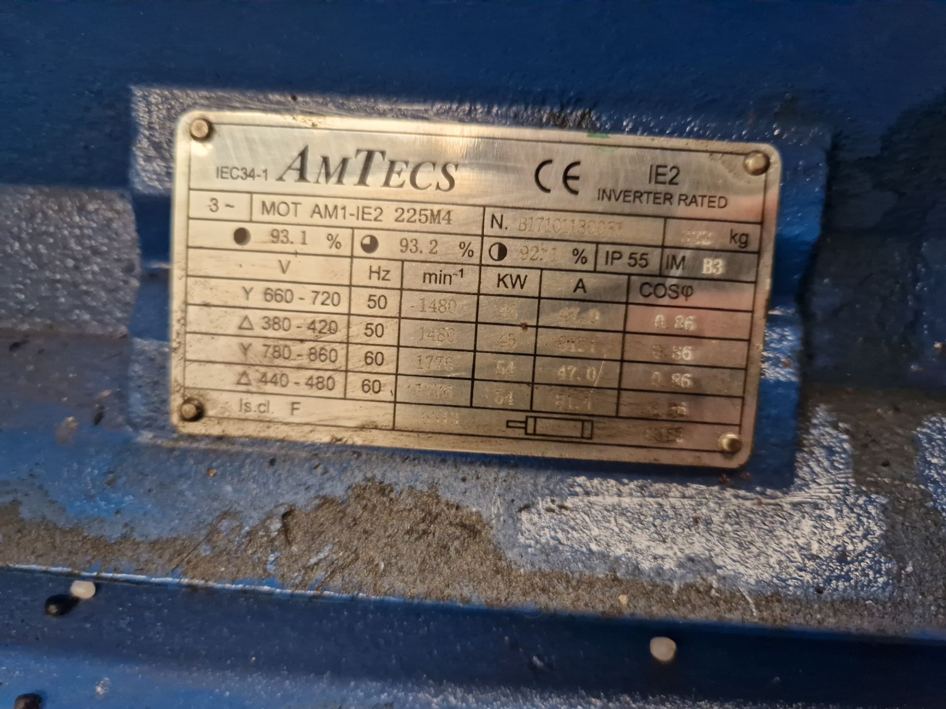 AMTECS 45KW 3 Phase MotorPlease read the following important notes:-Collections will not commence - Image 3 of 3
