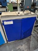 Double Door Cabinet & Contents, including Surface Grinder DiscsPlease read the following important