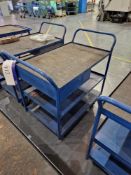 Metal Framed Three Tier Trolley with Single DrawerPlease read the following important notes:-