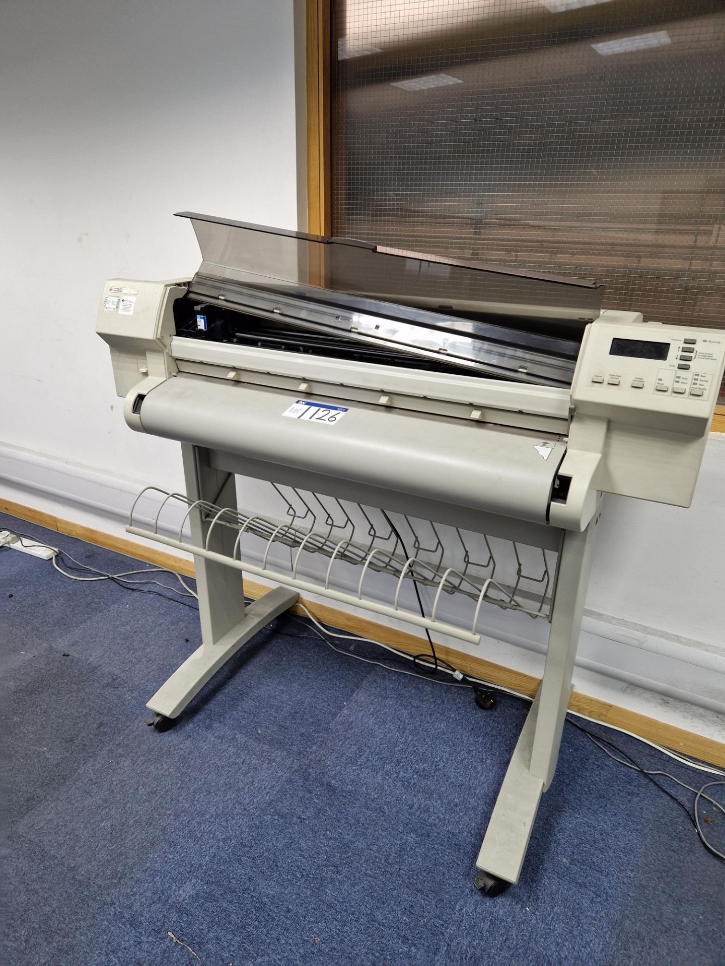 HP DesignJet 750C Plotter (known to require attention)Please read the following important notes:-