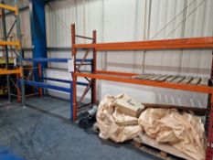 Two Bays of Two Tier Racking, Approx. 2.8m x 0.9m x (2.4m & 1.6m)Please read the following important