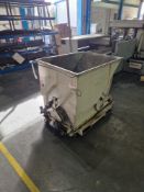 LANGTONS 0.5 Forklift Tipping Skip, SWL 600kg, Serial No. 3467Please read the following important