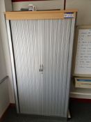 Tambour Front 2m Double Door CupboardPlease read the following important notes:-Collections will not