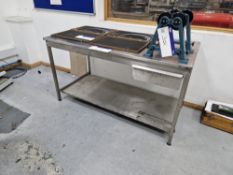 Stainless Steel DeskPlease read the following important notes:-Collections will not commence until