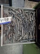 Contents to Drawer including Taper Shank Drill Bits