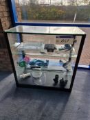 Glazed Display Unit, 1m x 0.5m x 1mPlease read the following important notes:-Collections will not