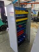 Lin Bin Rack & Contents, including Drill Bits, BT40 Tool Holders, Reamers, etcPlease read the