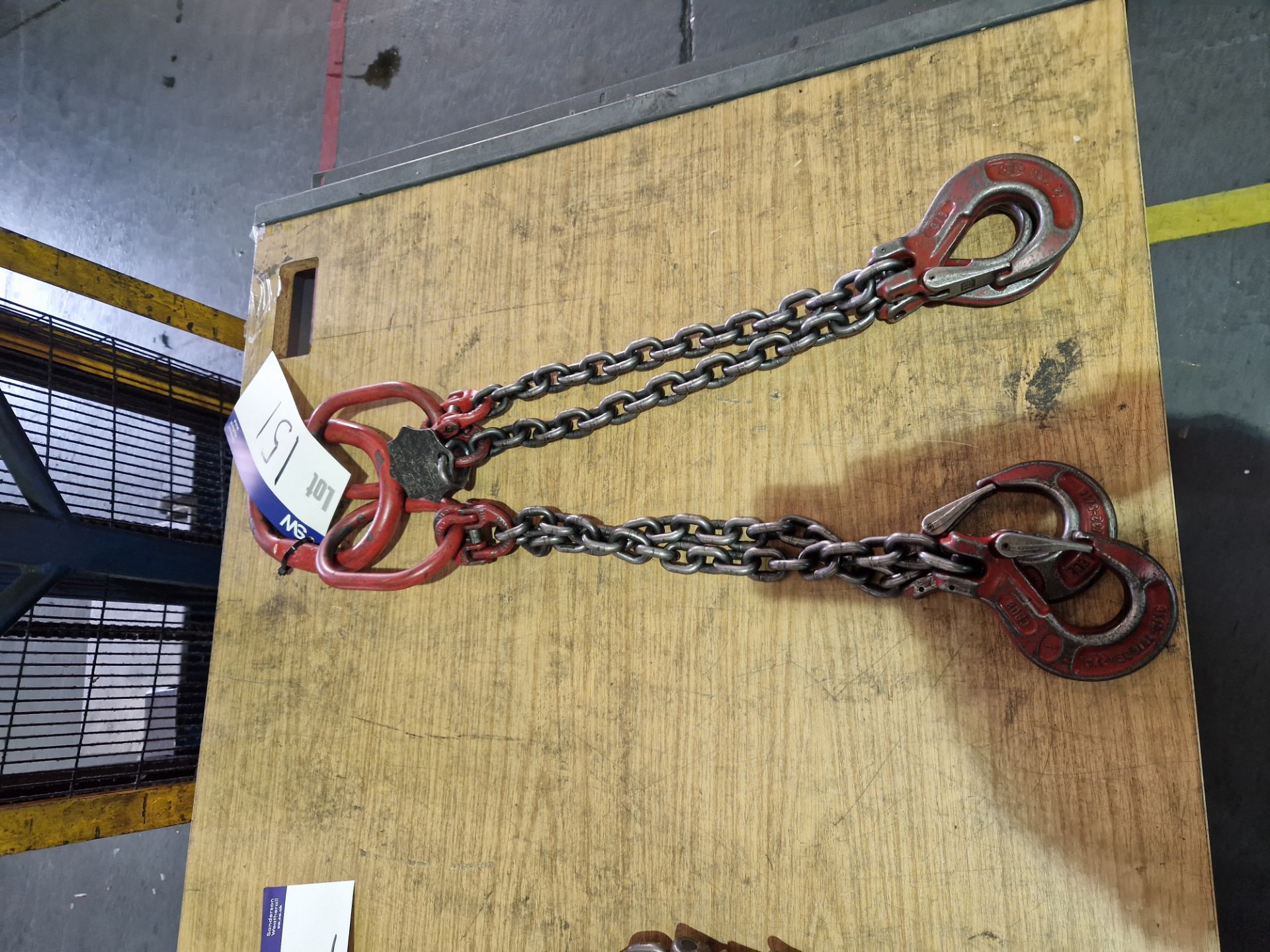 Four Leg Lifting Chain, 3.15ton SWL, Chain Length 0.3mPlease read the following important notes:-