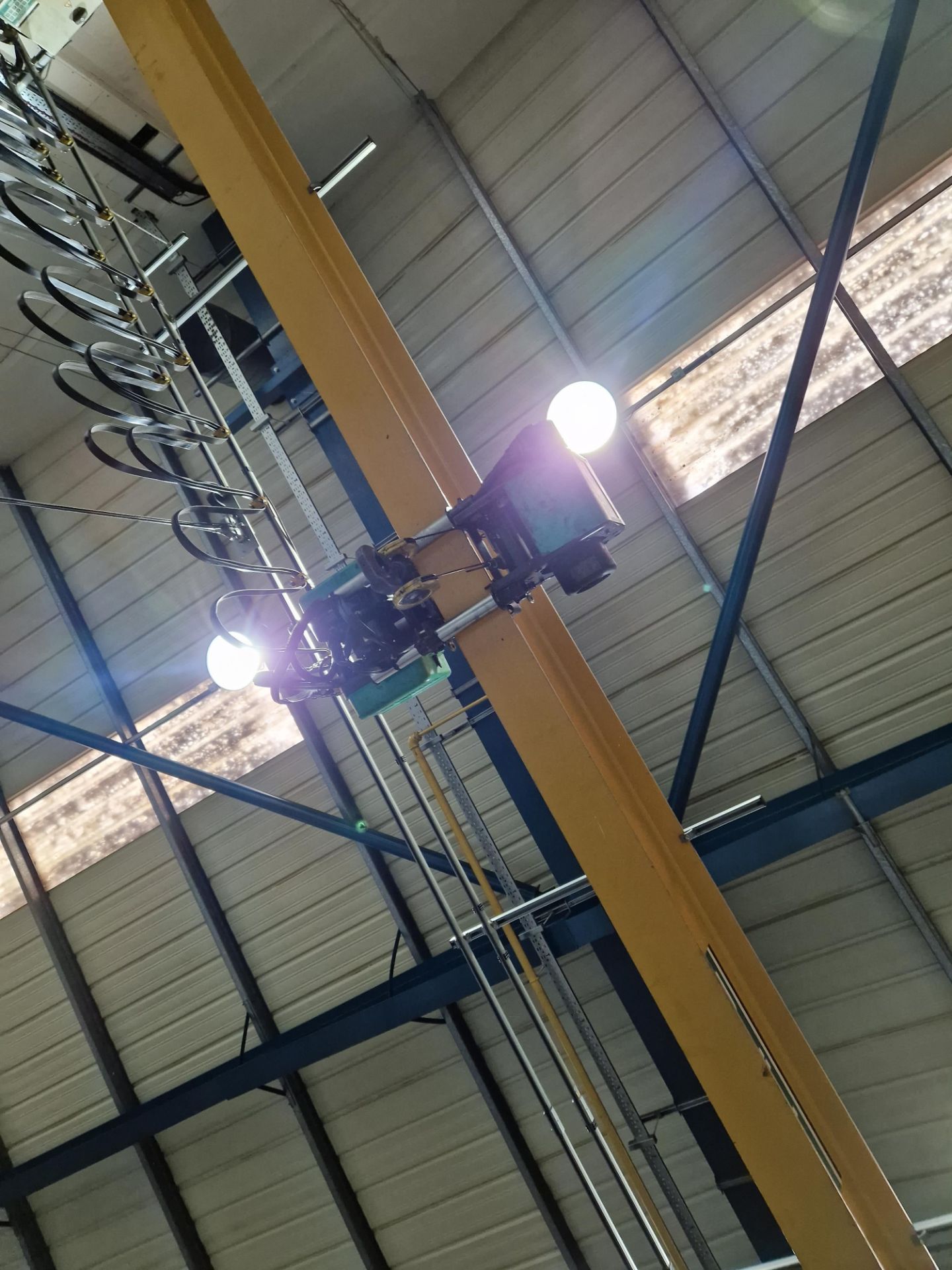 PELLBOY Single Girder Overhead Gantry Crane with VT1 Lifting Head & Pendant Control, Approx. 13m - Image 10 of 10