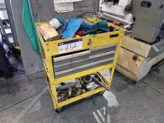 Mobile Tool Box & Contents, including hand tools, etcPlease read the following important notes:-