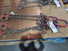 Four Leg Lifting Chain, 6.7ton SWL, Chain length 0.7m , comes with chain shortenersPlease read the