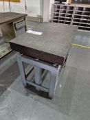 Granite Surface Table, Approx. 0.9m x 0.6m x 0.9mPlease read the following important notes:-