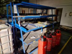 Five Tier Stock Racks, Approx. 2.5m x 0.9m x 1.9mPlease read the following important notes:-