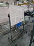 Floor Standing Mobile WhiteboardPlease read the following important notes:-Collections will not