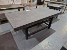 Granite Surface Table, Approx. 2m x 1m x 0.8mPlease read the following important notes:-