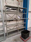 Six Tier of Bolted Metal Racking, Approx. 1.8m x 0.3m x 2mPlease read the following important