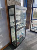 Glazed Display Unit, 0.9m x 0.37m x 1.82mPlease read the following important notes:-Collections will