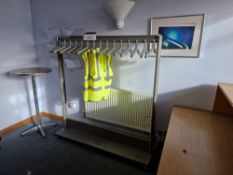 Mobile Metal Coat Rack, 1.6m longPlease read the following important notes:-Collections will not