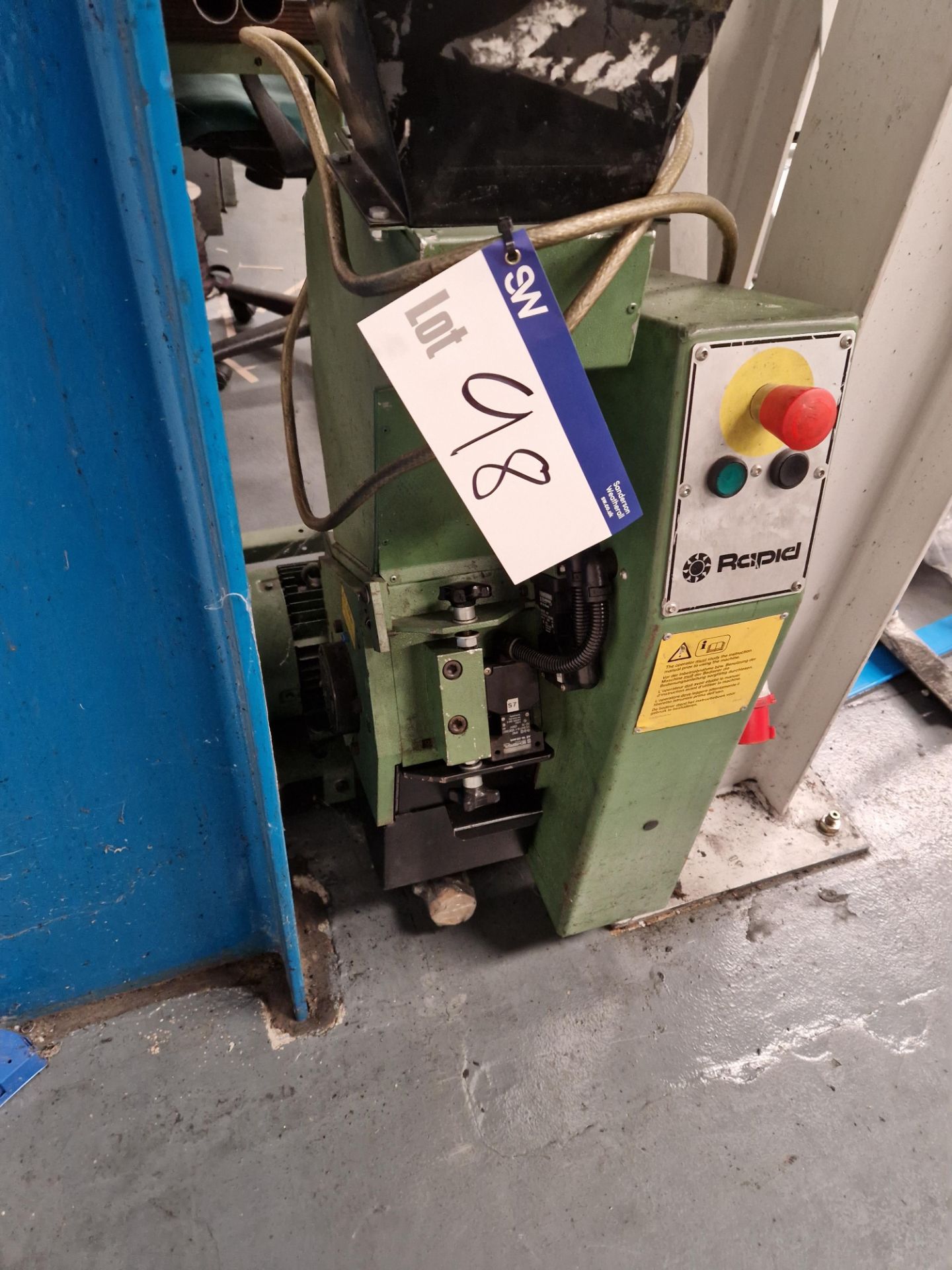 RAPID 1514 Granulator, Serial No. 2601237, YoM 1997Please read the following important notes:- - Image 2 of 2