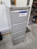 Bisley Metal Four Drawer Filing CabinetPlease read the following important notes:-Collections will