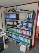 Two Bays x Five Tier Metal Shelving, 1.8m x 0.34m x 2.0mPlease read the following important notes:-