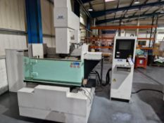 AGIE Mondo Star 50 Vertical Eroding Machine, Serial No. M50 Star-004424 with AGIE Futura V 1PM