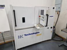 HK TECHNOLOGIES Laser Type ND YAG Laser Marker/ Engraver, Class 1 Laser System, Serial No. LE141,