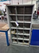 18 Slot Pigeon Hole Cabinet, Approx. 0.95m x 0.5m x 1.8mPlease read the following important notes:-